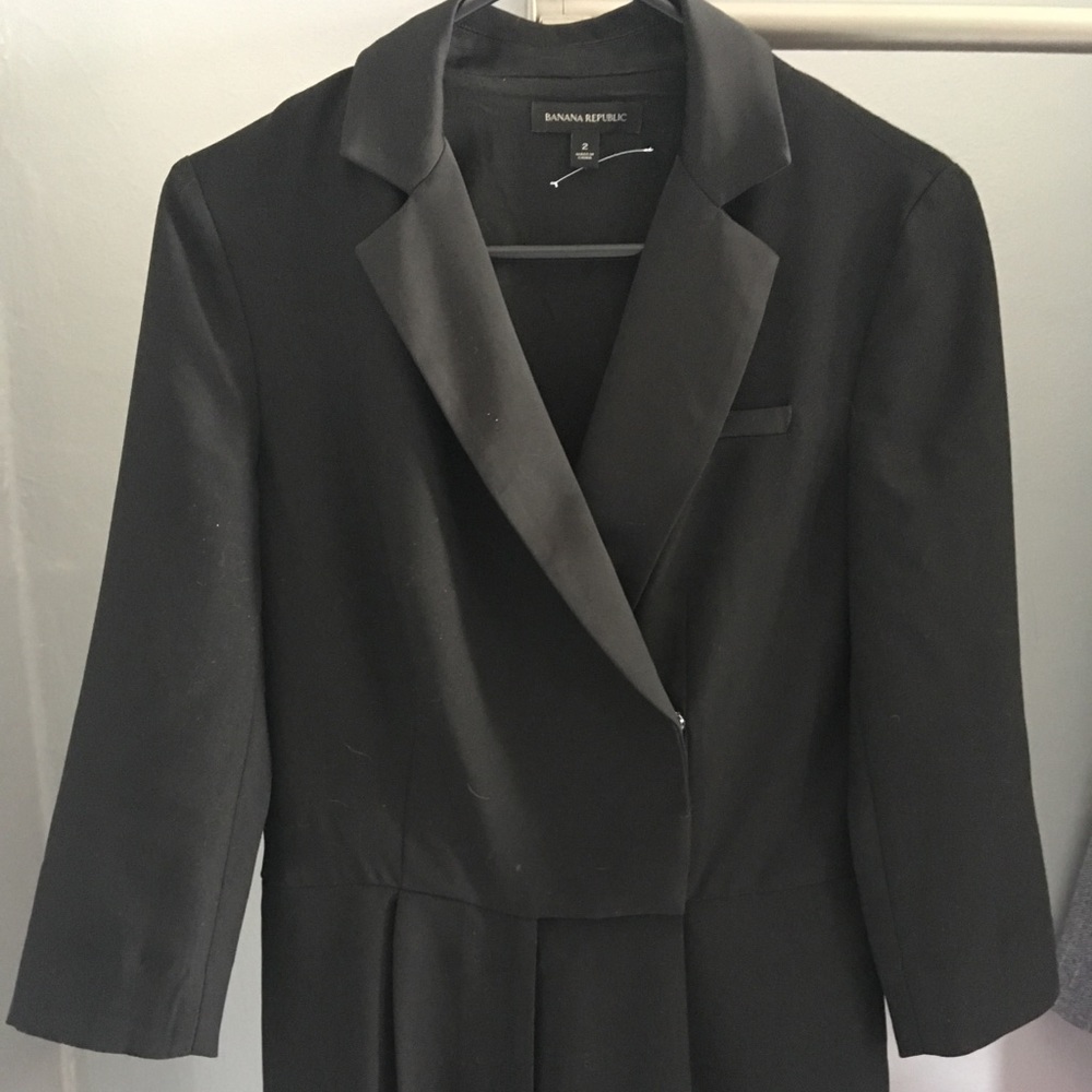 Banana republic tux jumpsuit